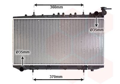 13002114 VAN Wezel Refrigeración del motor